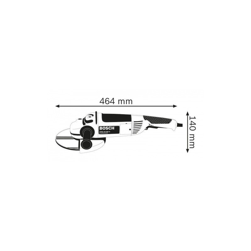 Meuleuse Angulaire BOSCH GWS 24 230 H PRO