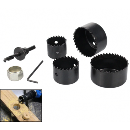 Scie cloch emporte 6 pièces