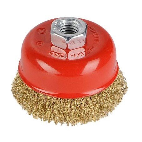 Brosse à Fils En Cuivre Pour Meuleuses D'angle Ø75mm - FORD