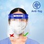 Visière de Protection Transparente Anti-gouttelettes Anti-poussière pour protéger Le Visage de la visière