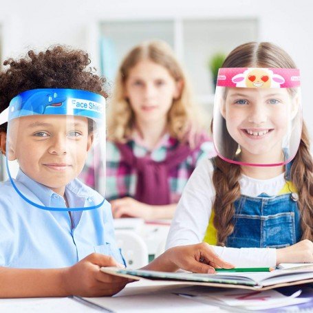 Couverture Visage Dessin Animé Mignon de Taille Enfant