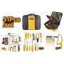 Jeu d'outils télécom 51 pièces