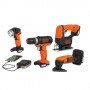 KIT DE 4 OUTILS GOPAK Black & Decker