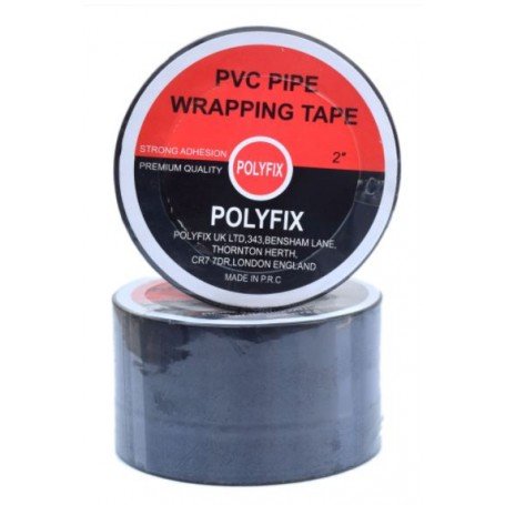 5x Ruban noir en PVC 5 Pièces - Polyfix