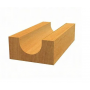 Fraise à canneler 6mm, R1 4mm, D 25,4mm, L 12,6mm, G 54mm Bosch