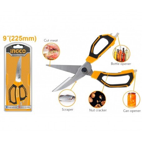 Ciseaux de cuisine 225mm(9") Ingco