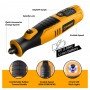 Mini perceuse sans fil 8.0V kit d'accessoires 110pcs avec LED - WORKSITE