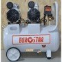 Compresseur silencieux 50L 2x0.75HP - EUROSTAR