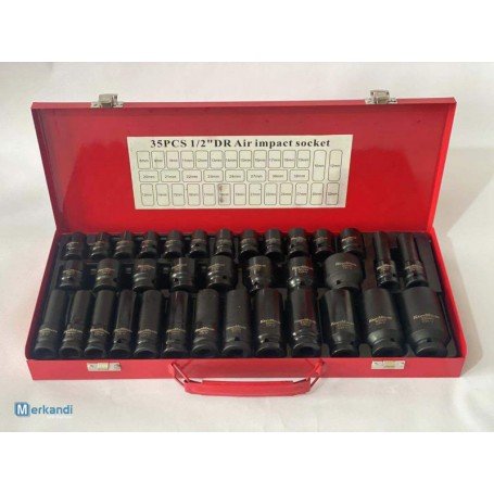 Douilles à choc 35pcs