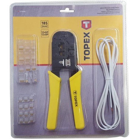 PINCE POUR EMBOUTS RESEAUX 185MM TOPEX