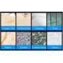 SCIE CLOCH VERRE , MARBRE 20.5MM - ZHIWEI