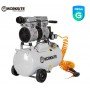 COMPRESSEUR SILENCIEUX 25L 1.0HP 750W WORKSITE
