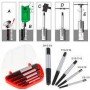 Kit d'extracteurs de vis UNIVERSAL 5Pc Guide des forets Easy Out Vis cassées