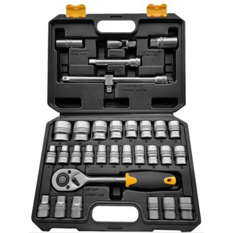 COFFRET DOUILLES ET CLIQUET 32PCS CrV WORKSITE