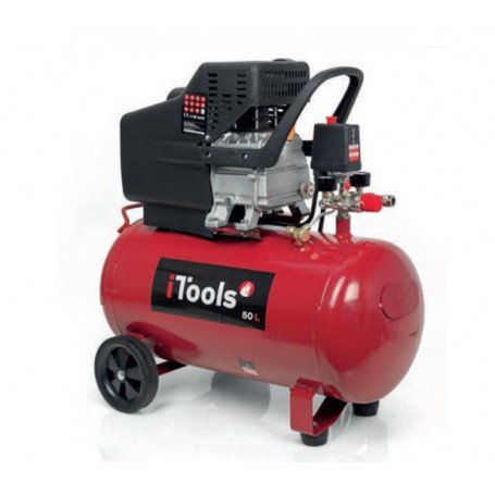 Compresseur d'air 50L 2 cv ITOOLS