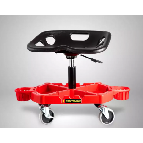 chaise à roulettes RÉGLABLE EN HAUTEUR