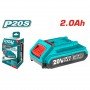 BATTERIE AU LITHIUM TOTALE 20V / 2Ah