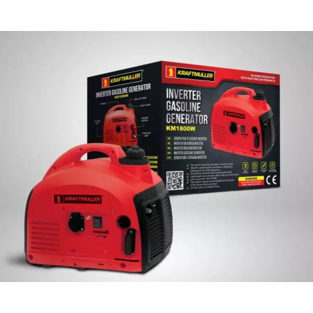 Générateur d'essence à onduleur silencieux Kraftmuller 1800w