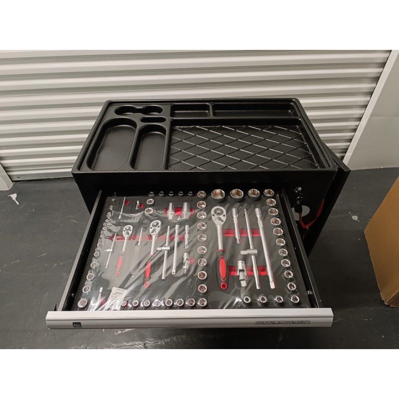 Servante D'atelier BGS DIY - 250 Outils - 7 Tiroirs + Porte Latérale - NEUF