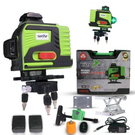 Niveau laser 16 lignes - TOPVIE