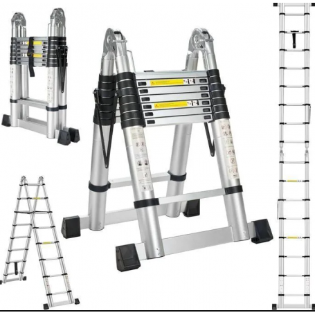 ECHELLE TELESCOPIQUE DOUBLE 2X4M