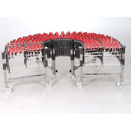 Convoyeur extensible à galets