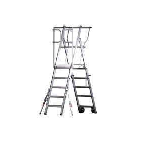 Echelle plateforme 12 marches