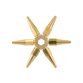 Étoile à 6 branches pour chalumeau acétylène MO